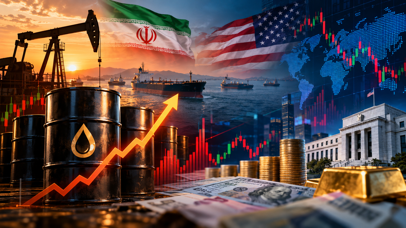 Markets under pressure as oil rises, bond yields climb