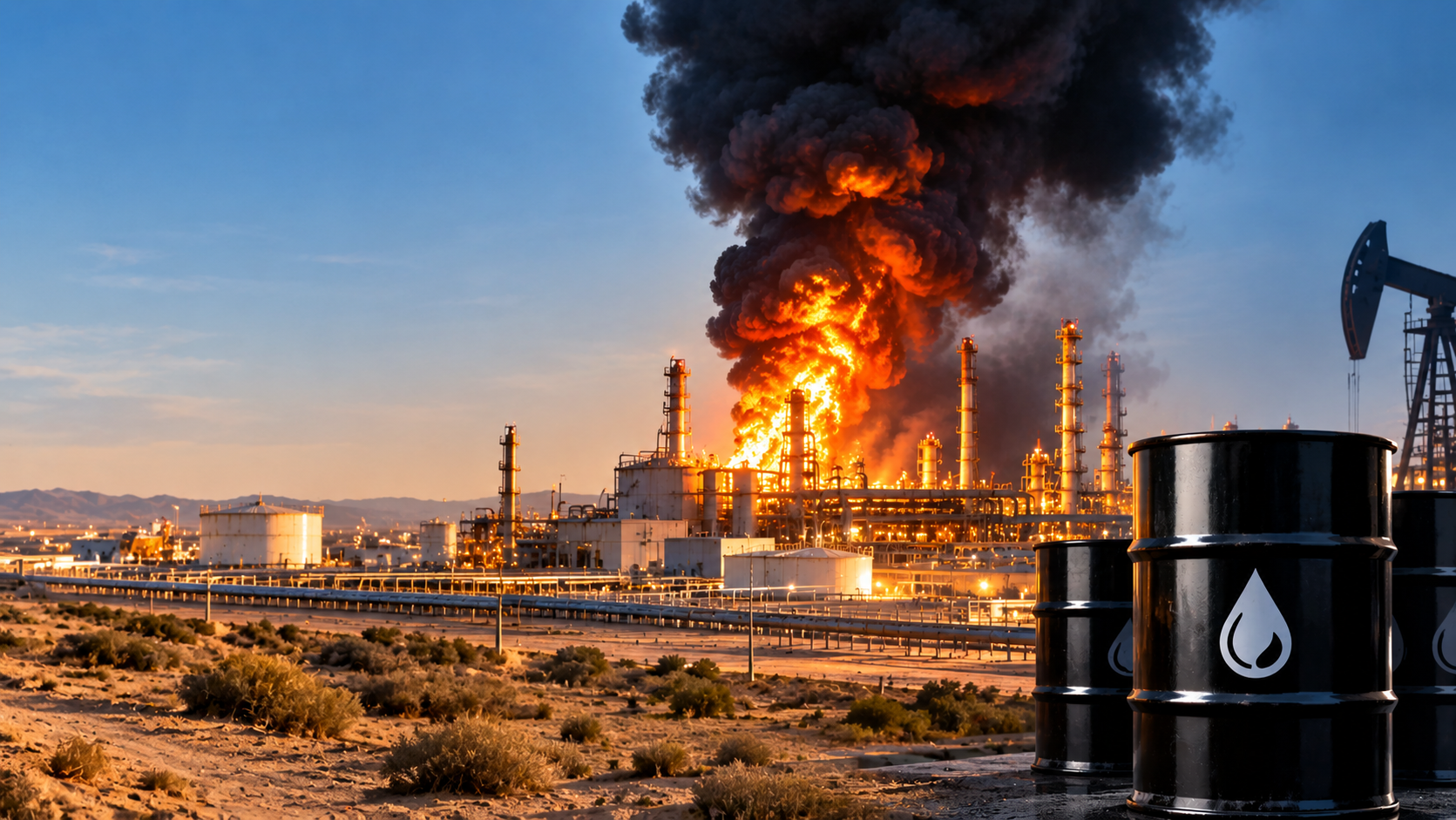 Iran-backed Houthis attack Saudi energy facilities, wounding dozens and sending oil prices higher