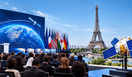 International Space Summit to Begin in Paris, Nearly 120 Delegations to Attend