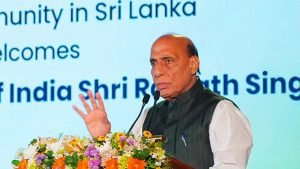 India will always stand firmly with Sri Lanka in times of crisis: Rajnath Singh