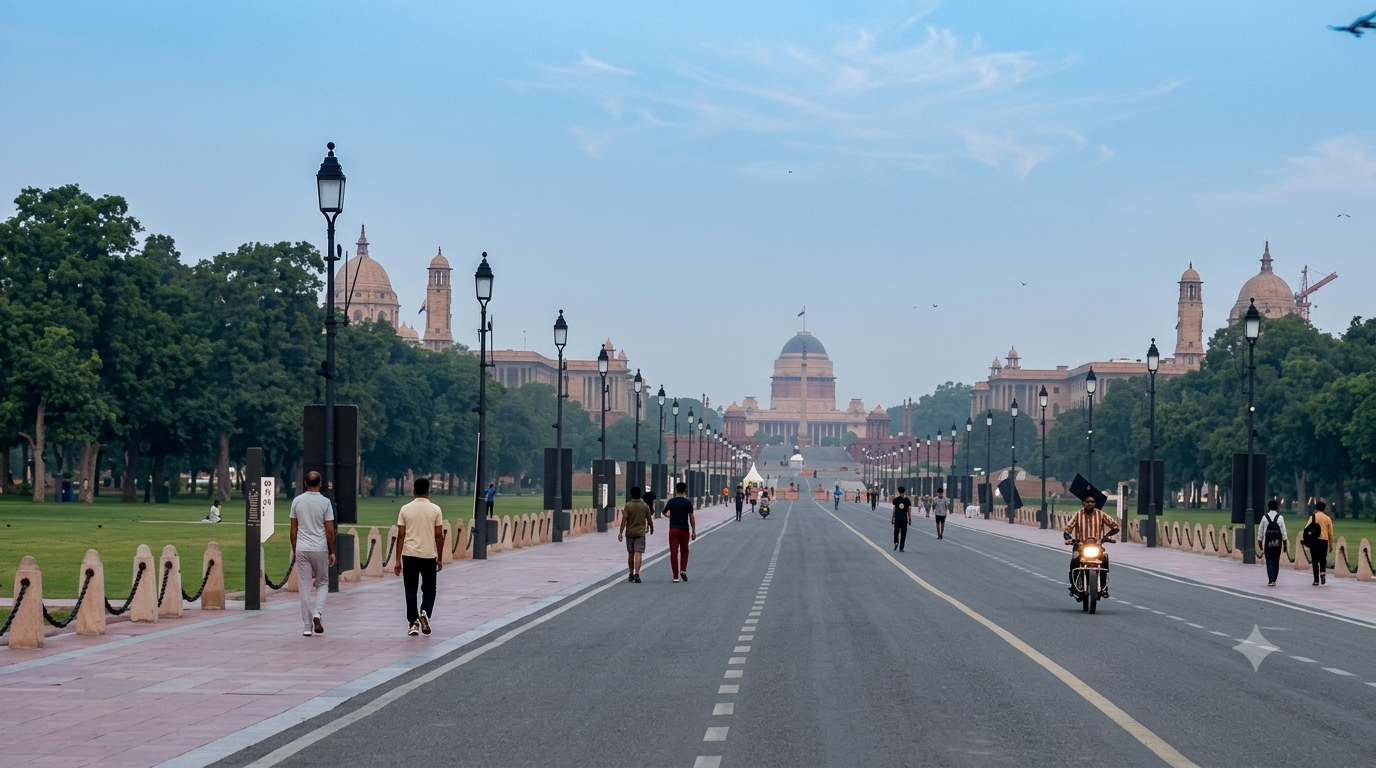 Delhi-NCR wakes up to cool, cloudy weather; IMD forecasts isolated rain