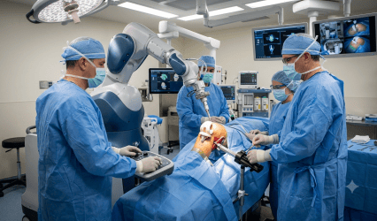 Delhi doctors perform world’s first active robot-assisted ceramic knee replacement