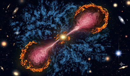 Black hole jets may shape fate of galaxies by heating surrounding gas