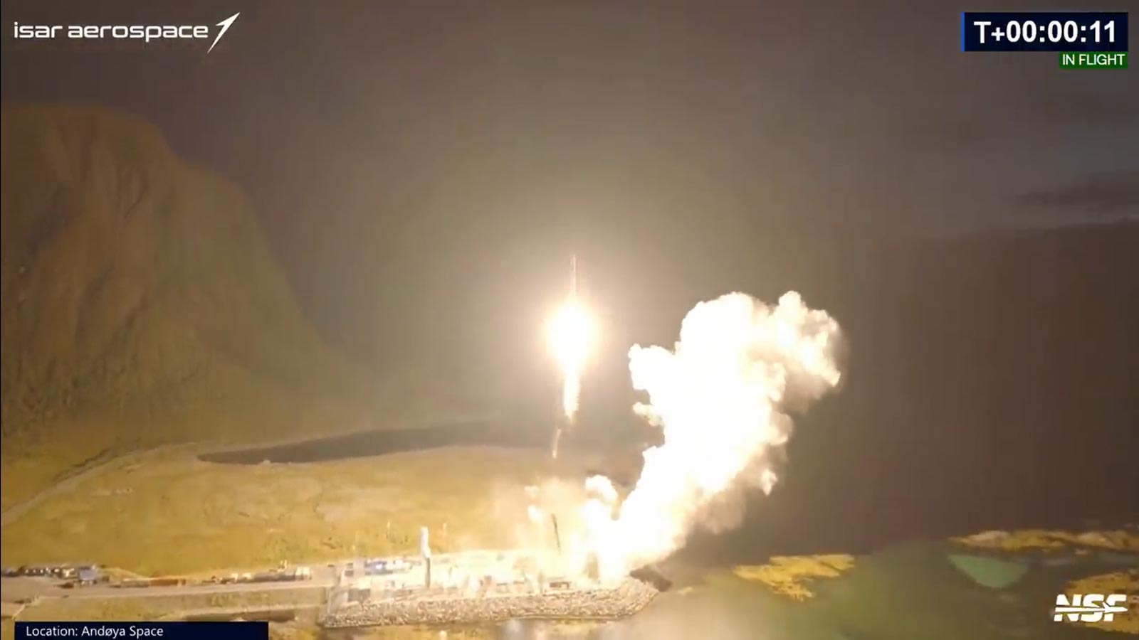 German rocket reaches space as Europe enters satellite launch race