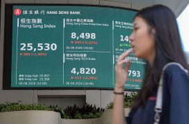 Asian stocks wilt as Brent holds above $100, yields near 2023 peak
