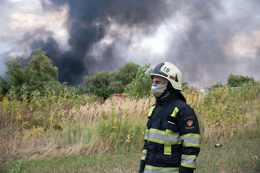 Russia hits Kyiv after pause for US envoys’ visit, killing five