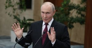 Putin cites chance of peace deal but says Ukrainian aviation warning makes it harder