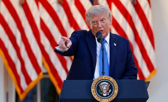 Trump says Houthis trying to drive up oil prices ahead of US midterm elections