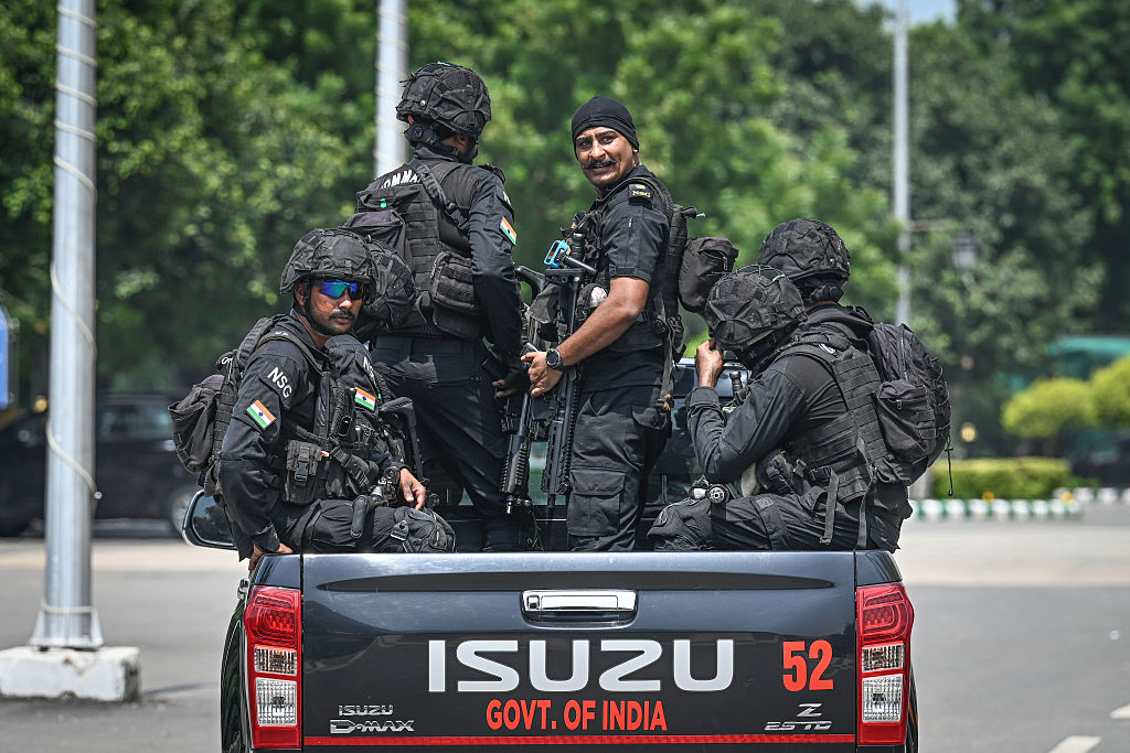 NSG And Security Agencies Conduct Mock Drills Ahead Of BRICS Summit In Delhi