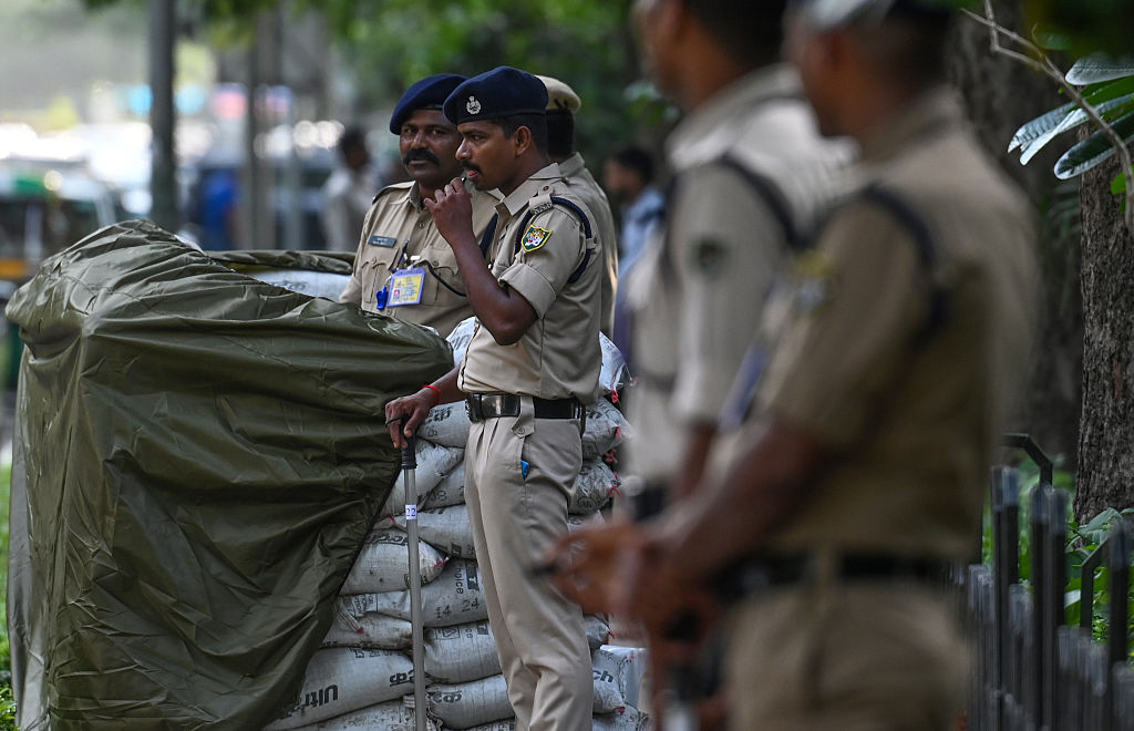Heavy Security And Preparations For Bharat Mandapam Ahead Of The Upcoming BRICS Summit 2026