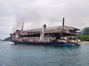 Philippine ferry fire death toll jumps to 35