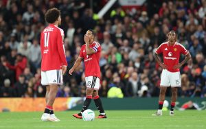 Manchester United out of League Cup after going 2-0 up at home and then losing 3-2 in 50-year first