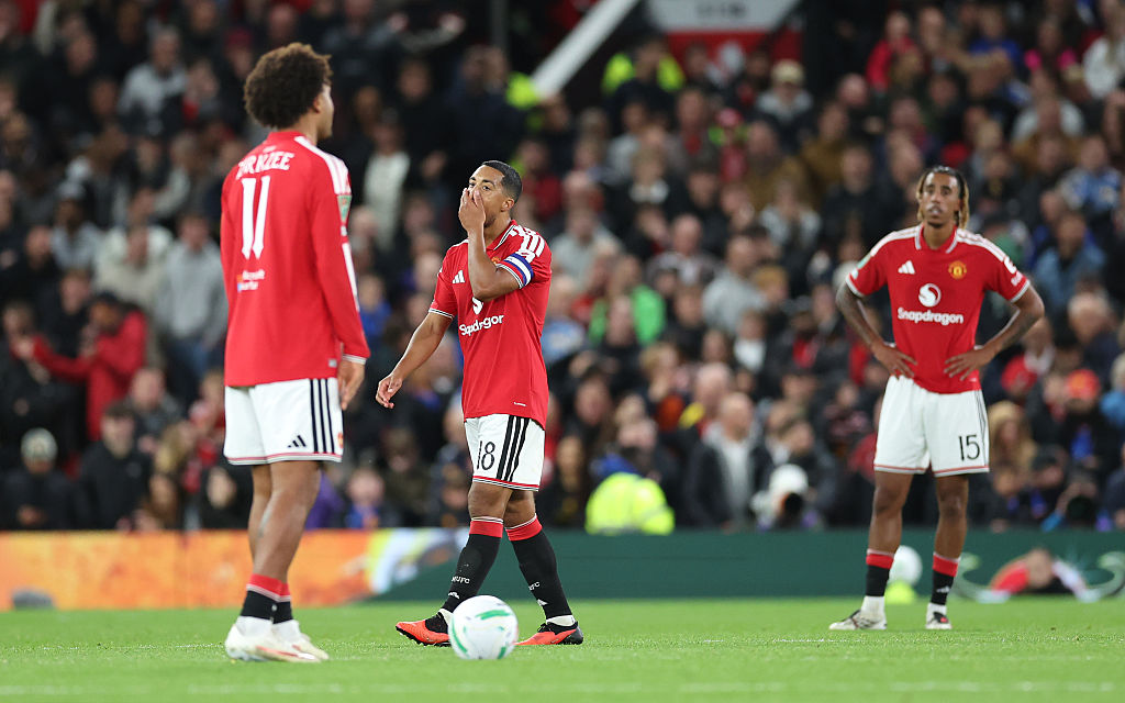 Manchester United out of League Cup after going 2-0 up at home and then losing 3-2 in 50-year first