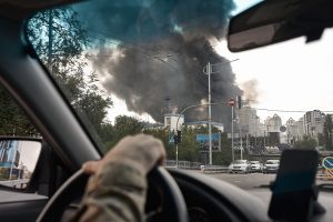 Russia pounds Kyiv with drone strikes after Zelenskiy-Trump talks