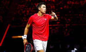 Laver Cup tied 1-1 as Ruud, Nakashima win opening matches