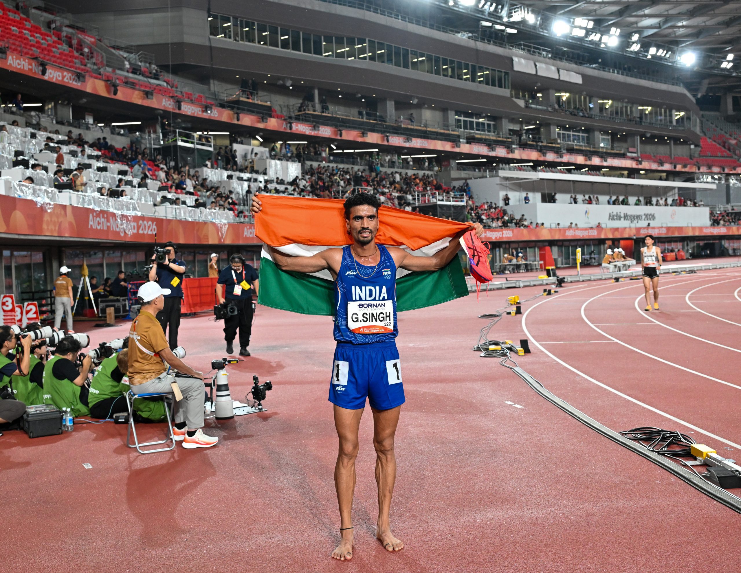 Asian Games: Gulveer completes medal hat-trick with 5000m bronze