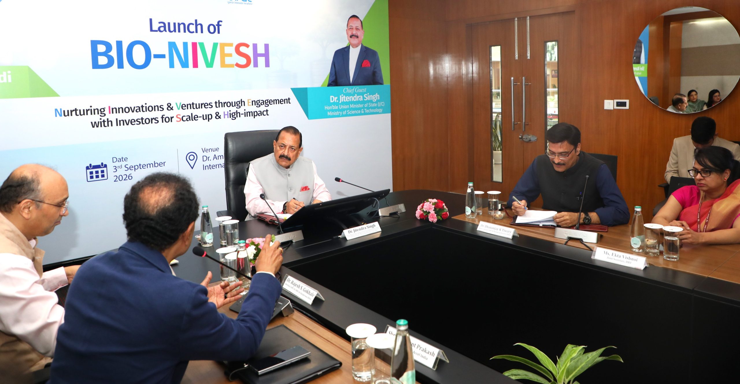 Jitendra Singh launches BIO-NIVESH to boost private investment in Biotechnology