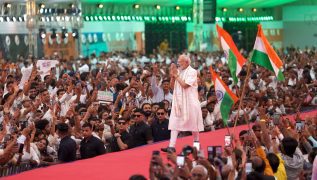 PM Modi unveils development projects worth over Rs 35,000 crore in Gujarat