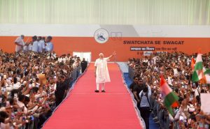 Double-stack freight train carries cargo equivalent to over 250 trucks: PM Modi