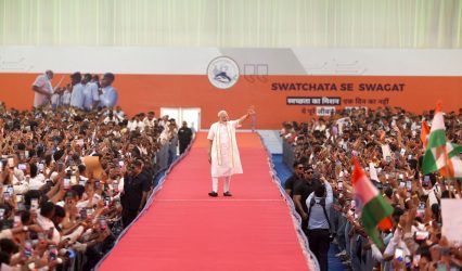 Double-stack freight train carries cargo equivalent to over 250 trucks: PM Modi