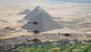 IAF Sarang helicopter team reaches Egypt for El Alamein International Airshow