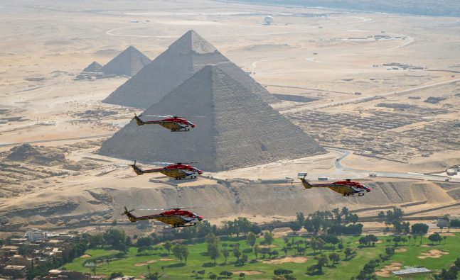 IAF Sarang helicopter team reaches Egypt for El Alamein International Airshow