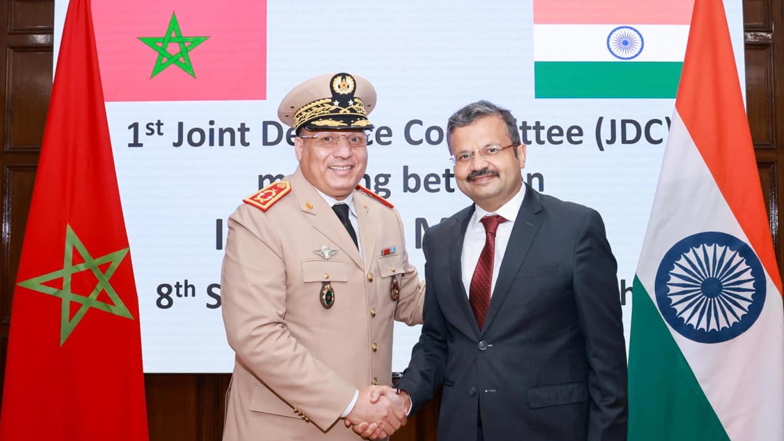 India, Morocco hold inaugural Joint Defence Committee meeting to deepen military cooperation