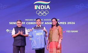 503-member Indian contingent receives grand send-off for Asian Games 2026