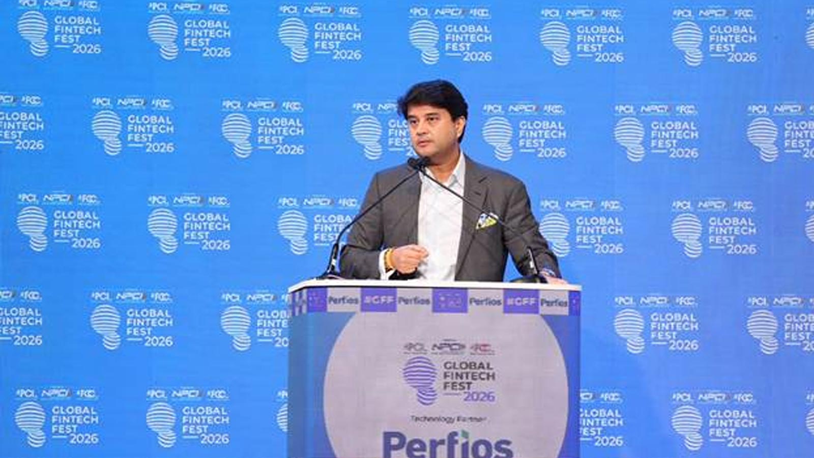 Jyotiraditya Scindia calls for inclusive, trusted intelligent finance at Global Fintech Festival 2026