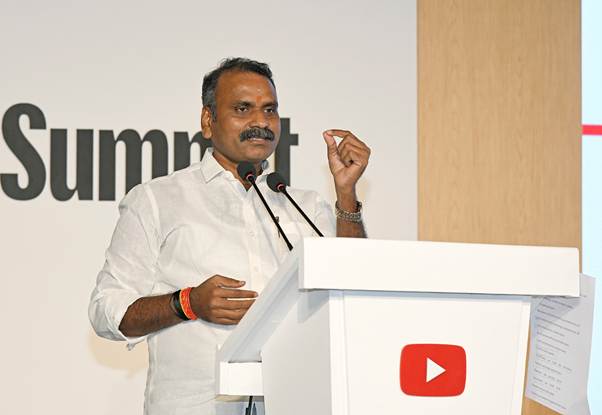 Future should be AI empowering creators, not AI versus creators: MoS Murugan