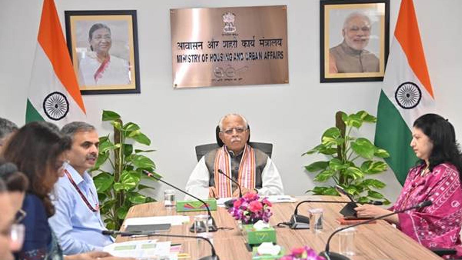 Manohar Lal reviews preparations for Swachhata Hi Seva 2026 with states/UTs