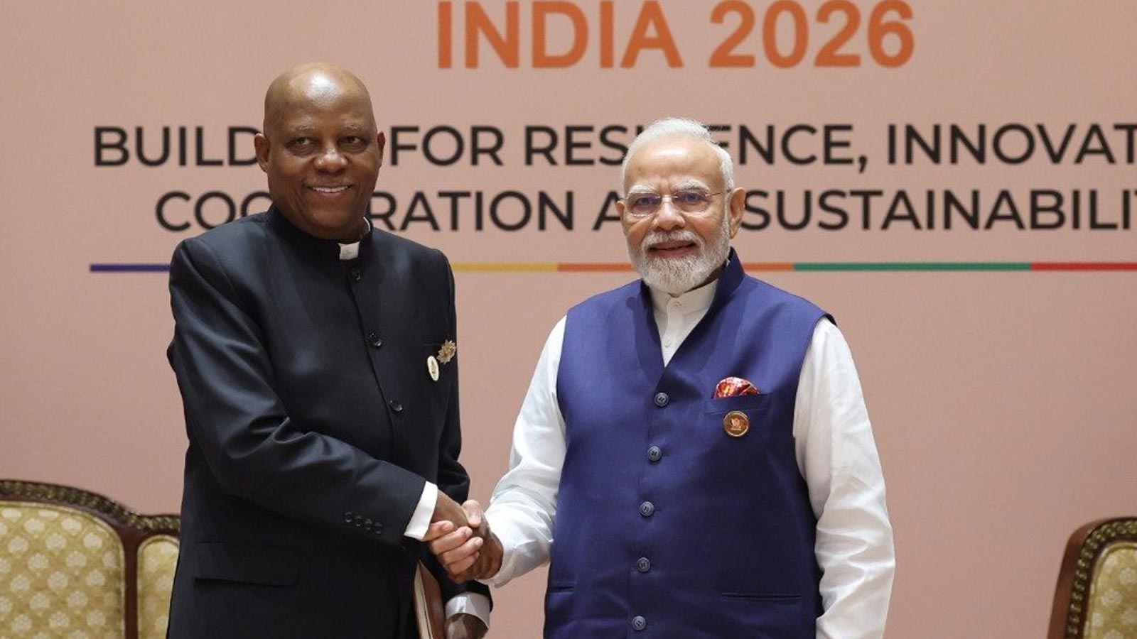 PM Modi meets Nigerian Vice President on sidelines of 18th BRICS Summit