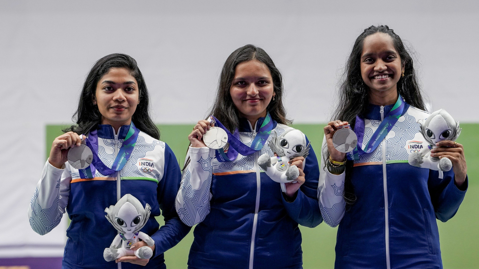 Asian Games 2026: PM Modi congratulates Sonam, Elavenil and Vidarsa for 10m Air Rifle Silver