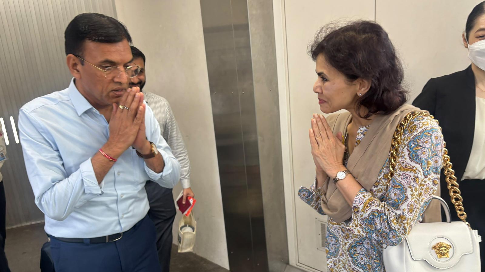 Asian Games 2026: Ambassador Nagma Mallick welcomes Sports Minister Mansukh Mandaviya in Tokyo