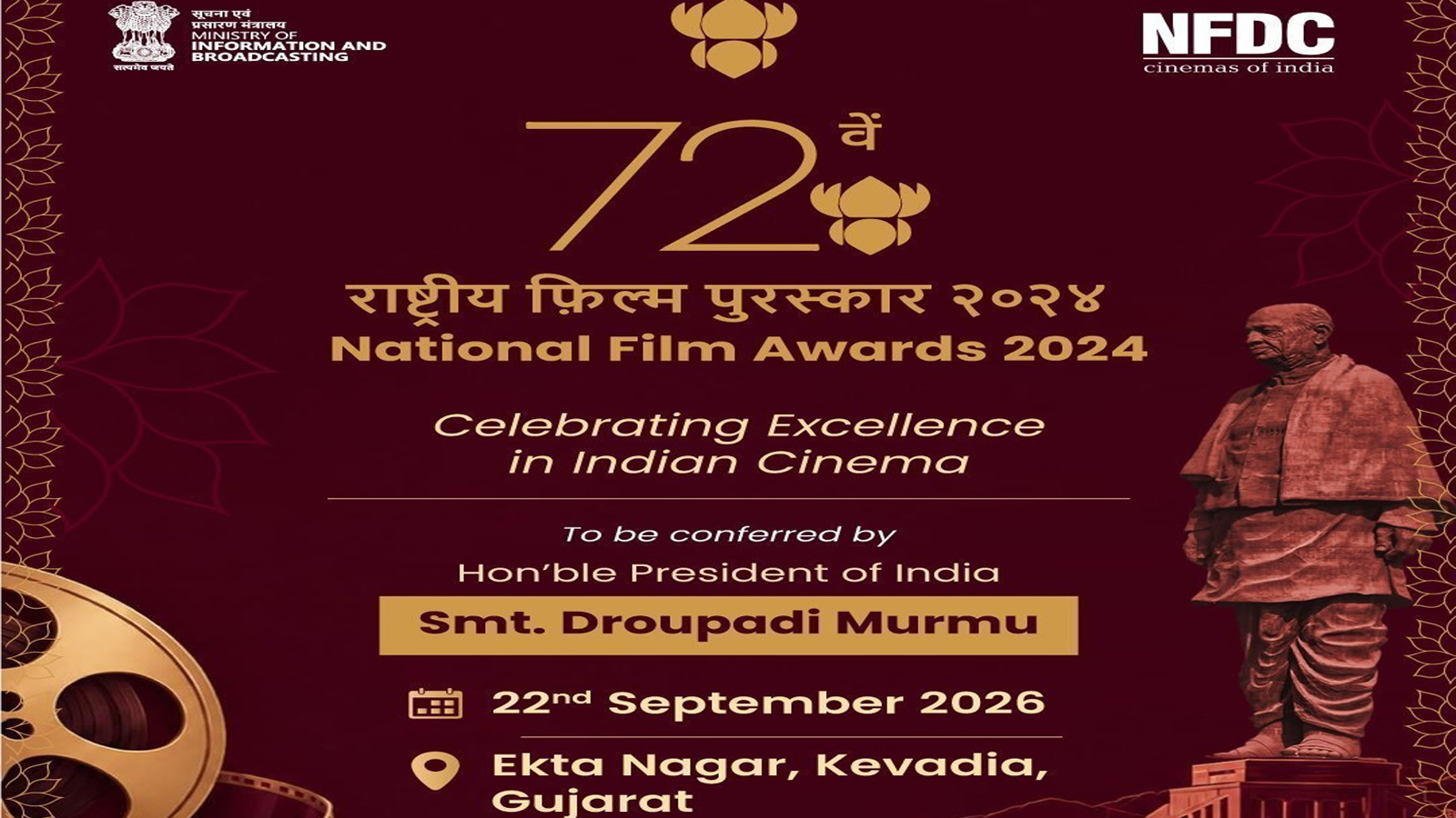 National Film Awards: Seven decades of honouring the magic of Indian cinema