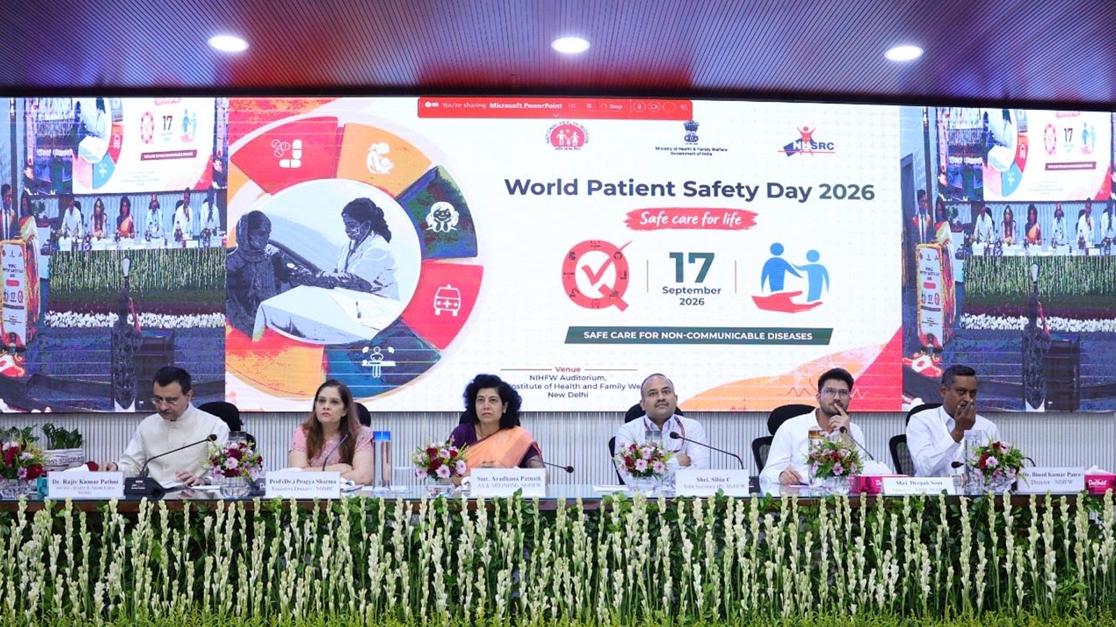 Health Ministry observes World Patient Safety Day 2026 with focus on safe NCD care
