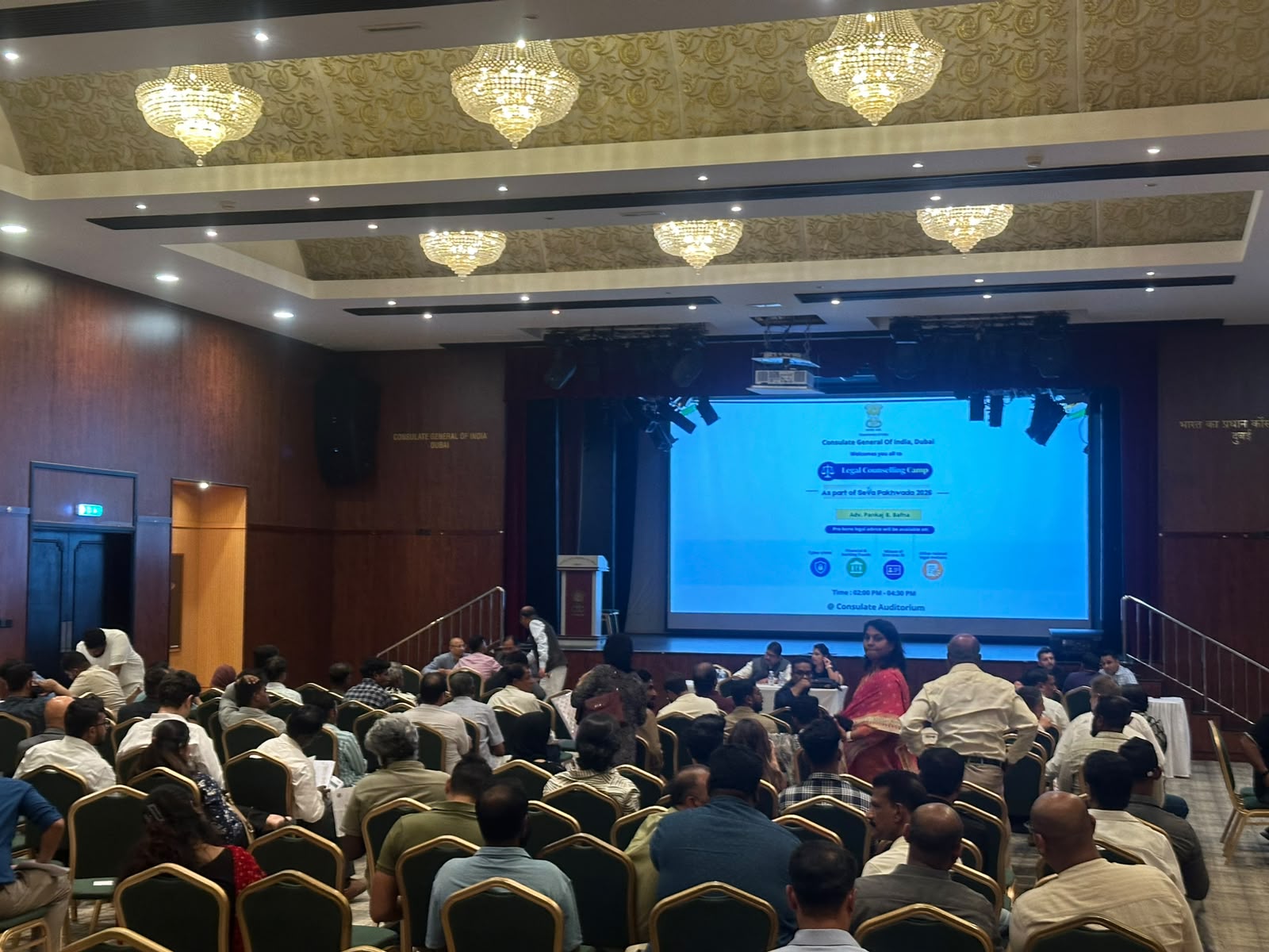 CGI Dubai organises Legal Counselling Camp for Indian nationals
