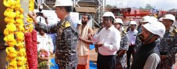 Indian Navy’s first next-generation missile vessel keel laid at Kochi