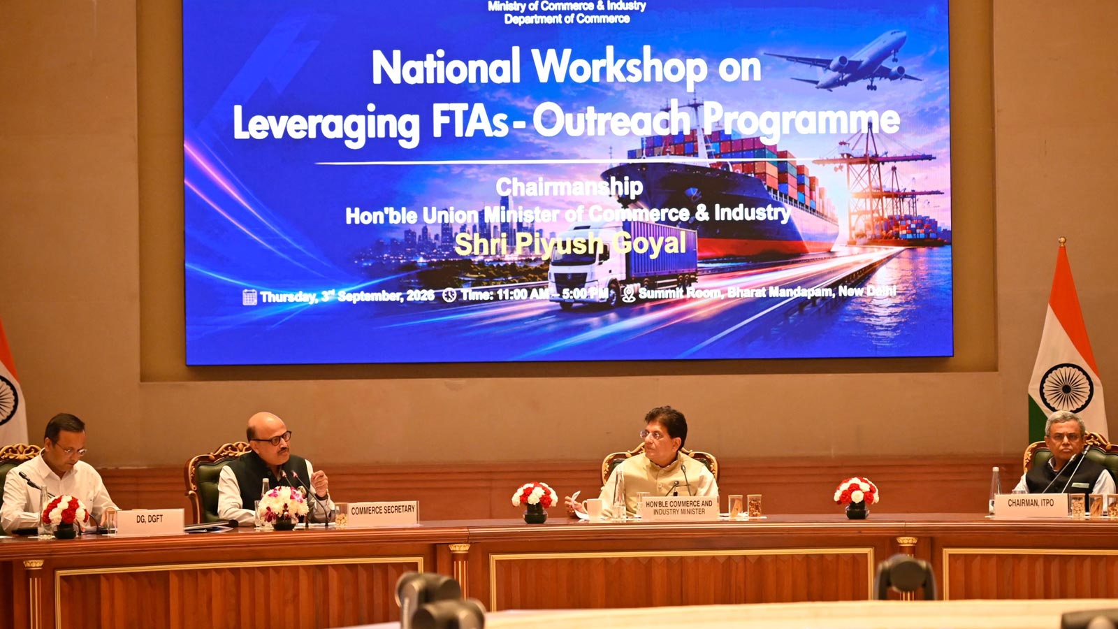 Piyush Goyal calls for nationwide FTA utilisation drive to boost India’s exports