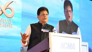 Piyush Goyal urges auto component industry to go global, strengthen supply chains