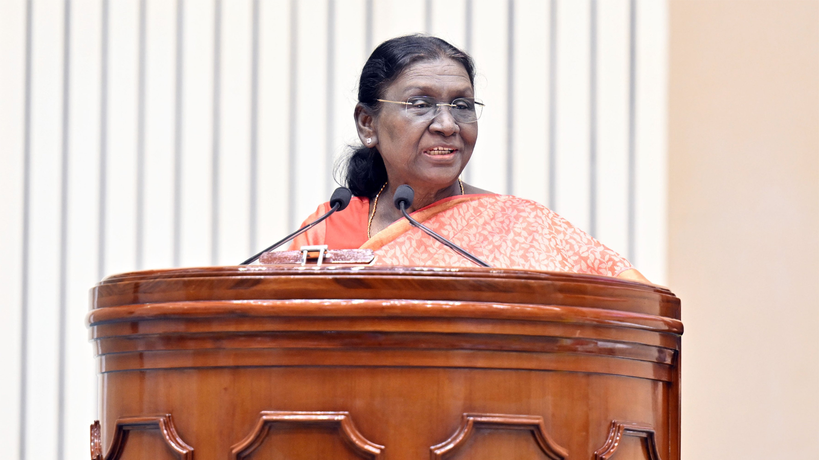 President Murmu calls for people-centric, community-based approaches to strengthen climate resilience