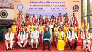 AIIMS Raipur symbolises Chhattisgarh’s shift from fear to peace, progress and opportunity: V-P Radhakrishnan