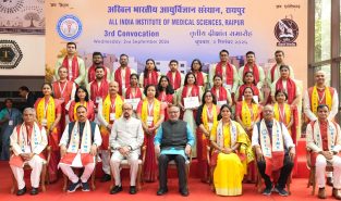 AIIMS Raipur symbolises Chhattisgarh’s shift from fear to peace, progress and opportunity: V-P Radhakrishnan