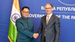 Kiren Rijiju meets Serbian PM Macut, Foreign Minister Duric; discusses strengthening India-Serbia ties