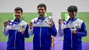 Asian Games 2026: President Murmu congratulates Rudrankksh, Parth, Himanshu on winning silver in men's 10m air rifle team event