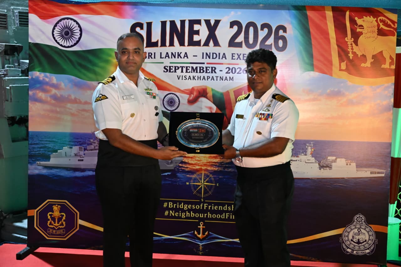 India, Sri Lanka begin 13th bilateral maritime exercise SLINEX-26 in Visakhapatnam