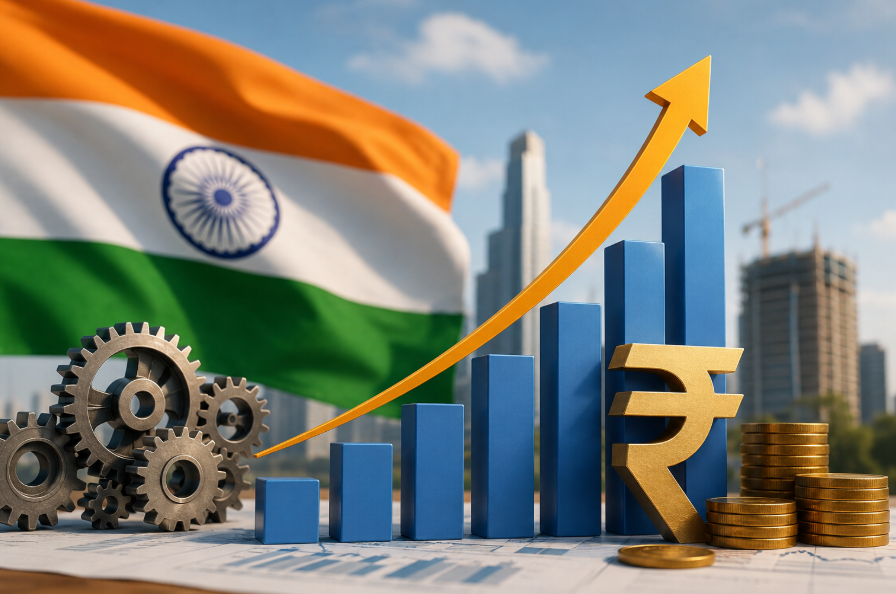 India’s real GDP grows 7.8% in Q1 FY27, beats RBI estimate