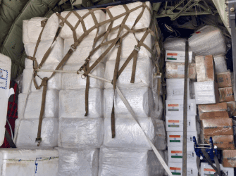 India Sends Another 11 Tonnes of Relief Material to Flood-Hit Nepal
