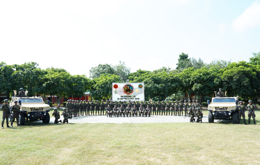 Indian Armed Forces Contingent Departs for India-Kazakhstan Joint Exercise KAZIND-2026