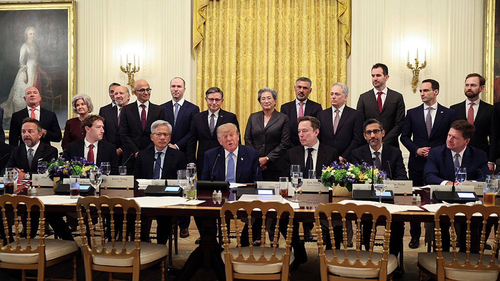 Trump, AI CEOs sign voluntary safety pact, back data center expansion